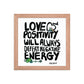 Posidolia™  | Love & Positivity - Framed Poster