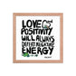 Posidolia™  | Love & Positivity - Framed Poster