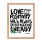 Posidolia™  | Love & Positivity - Framed Poster