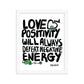 Posidolia™  | Love & Positivity - Framed Poster