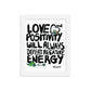 Posidolia™  | Love & Positivity - Framed Poster