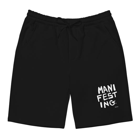 Posidolia™ | MANIFESTING - Fleece Shorts (unisex)