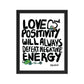 Posidolia™  | Love & Positivity - Framed Poster