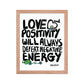 Posidolia™  | Love & Positivity - Framed Poster