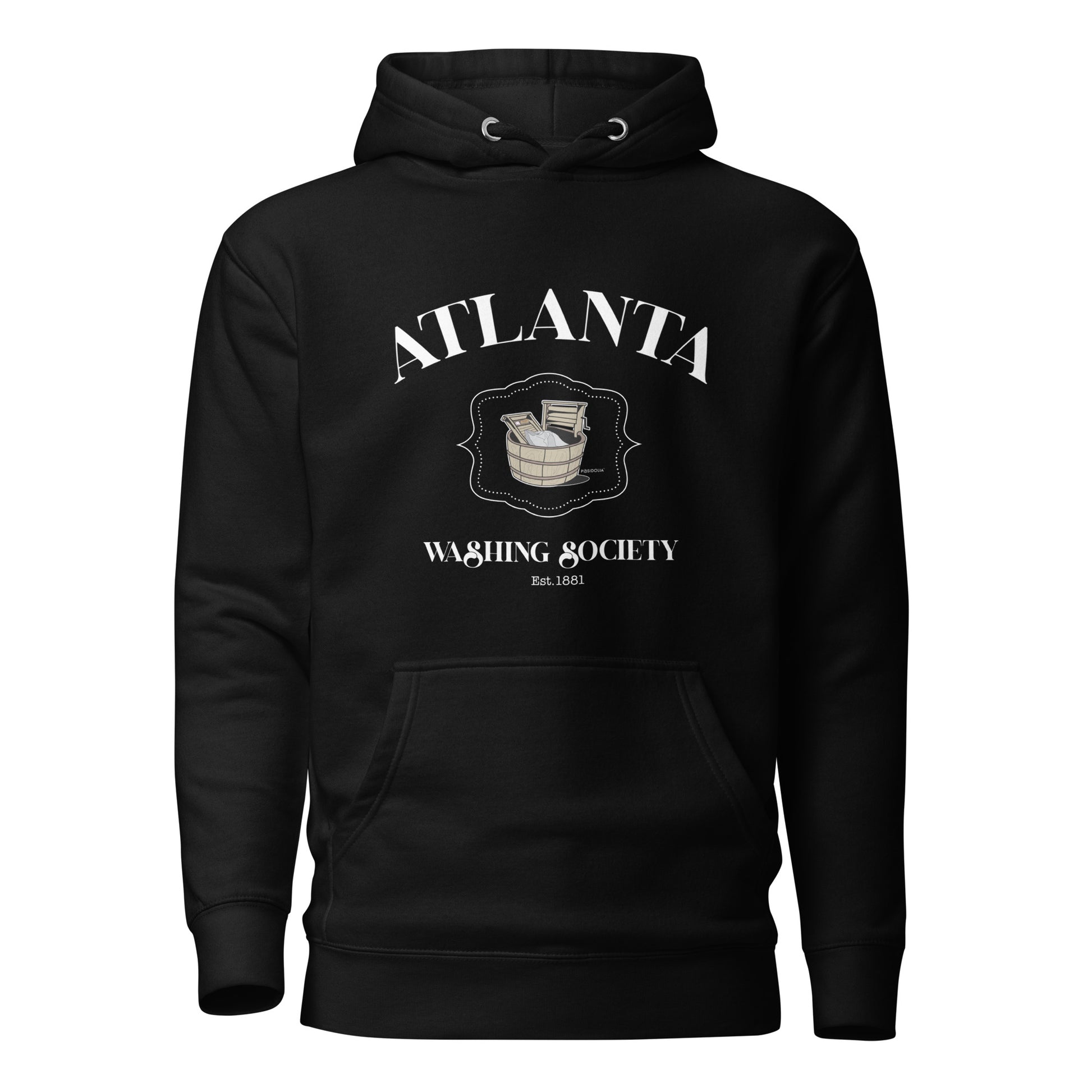 Posidolia™ | "Atlanta Washing Society" - Hoodie (unisex) black