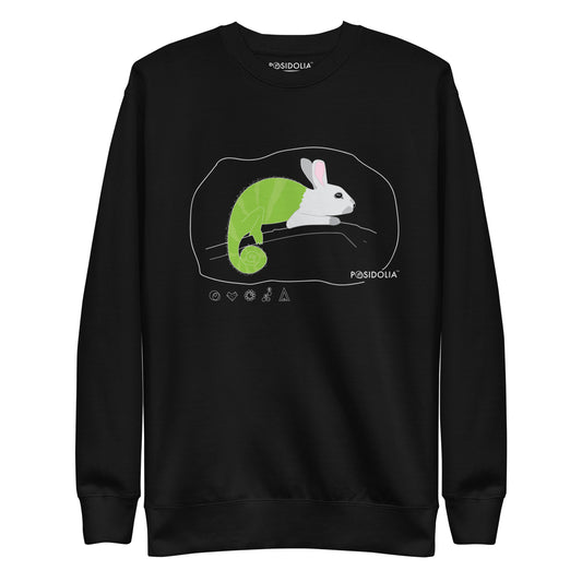 Posidolia™ | "Rabmeleon" Sweatshirt (Unisex)