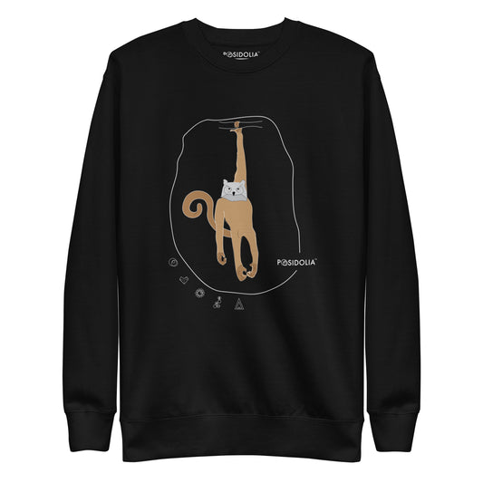 Posidolia™ | "Owlkey" Sweatshirt (Unisex)