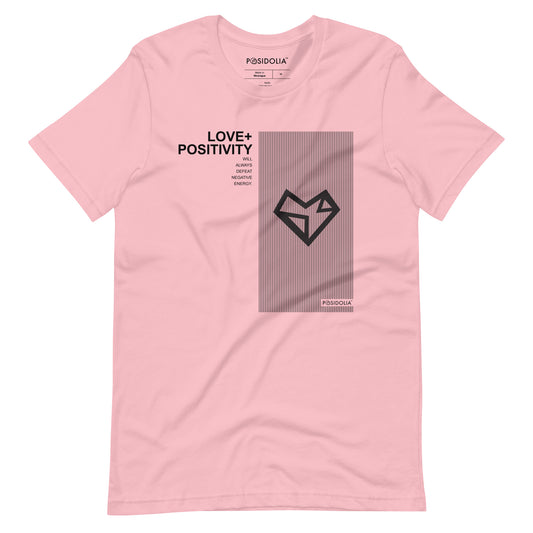 Posidolia™ | "Love + Positivity" -  T-Shirt (unisex)